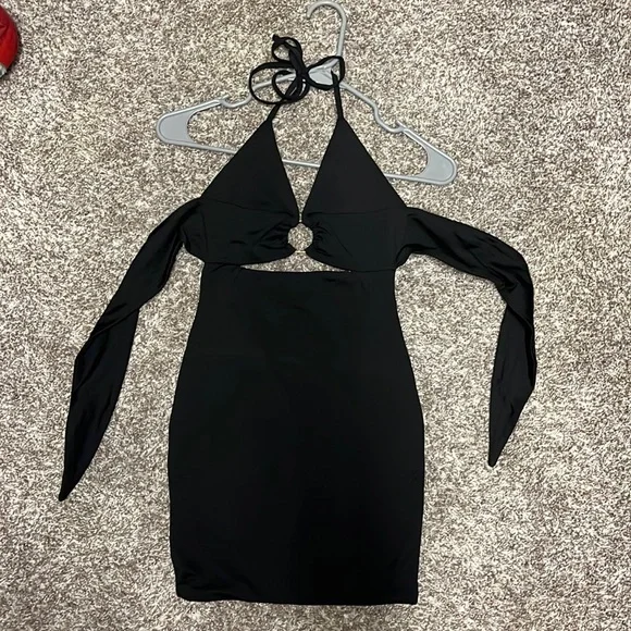 knee length dresses for ladies Ravenna Mini Dress Black main image 0